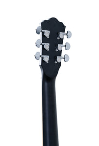 Washburn Deep Forest Burl Grand Auditorium Electric Acoustic Guitar in Black Fade