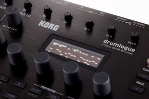 Korg Drumlogue Threefold Analog Hybrid Drum Machine