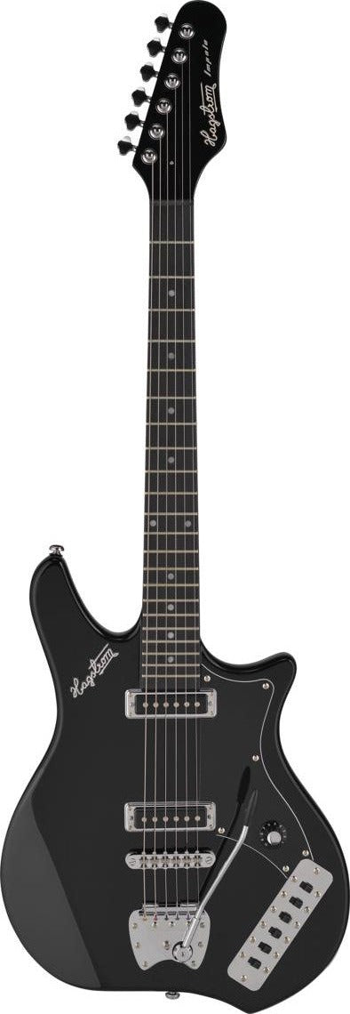 Hagstrom Impala Series 6 String Electric Guitar in Black Gloss. Slight Blemish With Bag!