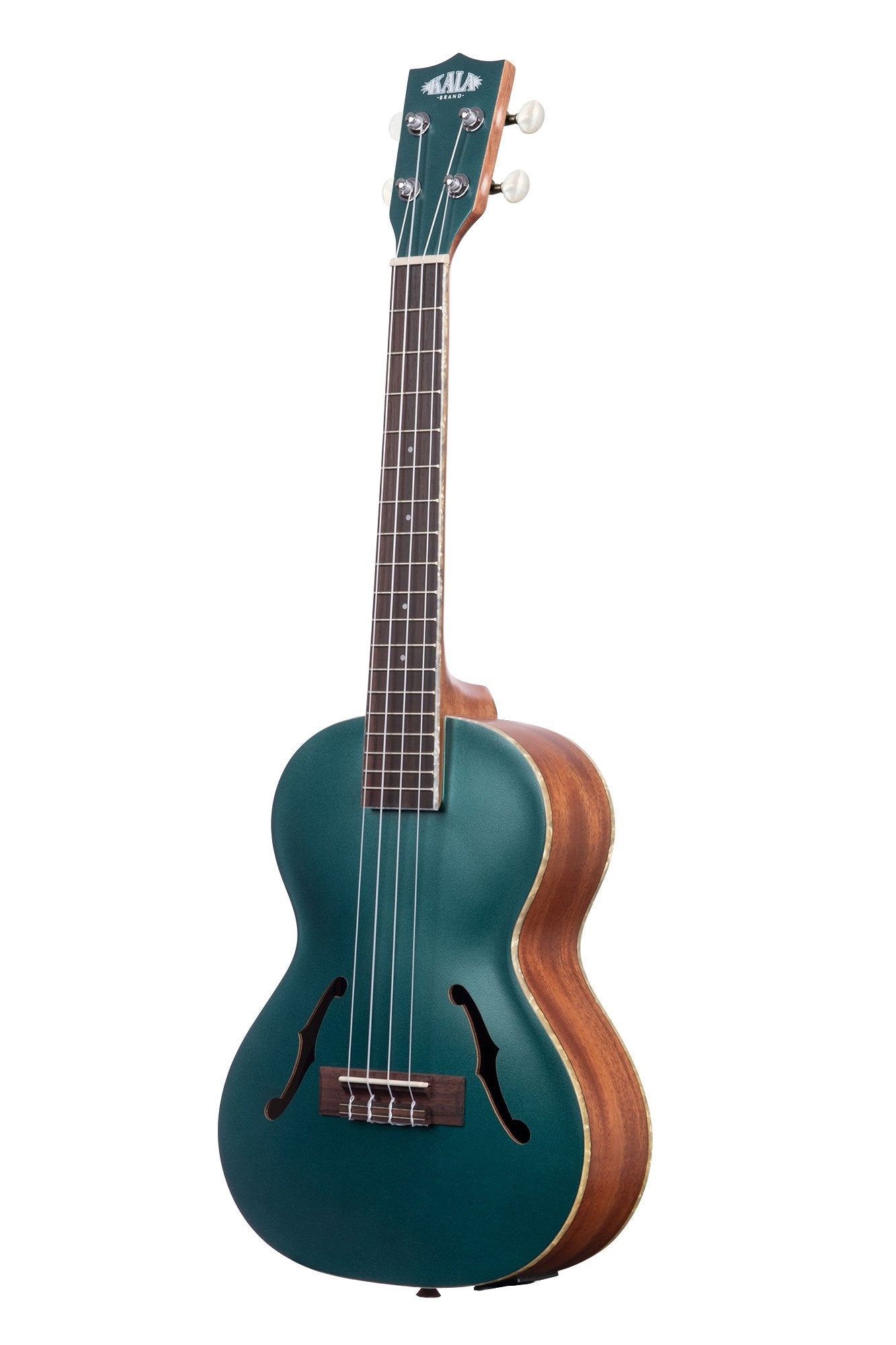 KALA KA-JTE-BKGN Brooklyn Green Archtop Tenor Ukulele With Pickup