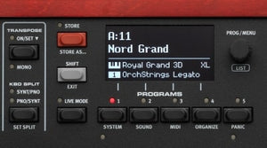 NORD Grand 88 Note Premium Piano With Kawai Hammer Action & Advanced Triple Sensors