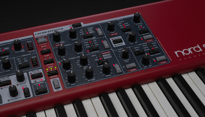 NORD Stage 4 88-Note Weighted, Hammer Action Keyboard With Sustain Pedal