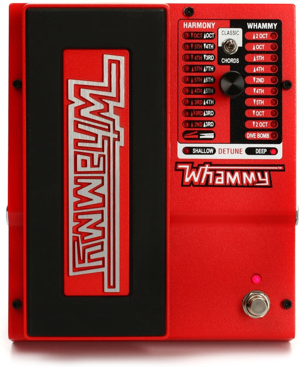 Digitech Whammy 5 Pitch Shifting Pedal With MIDI In. PRE ORDER