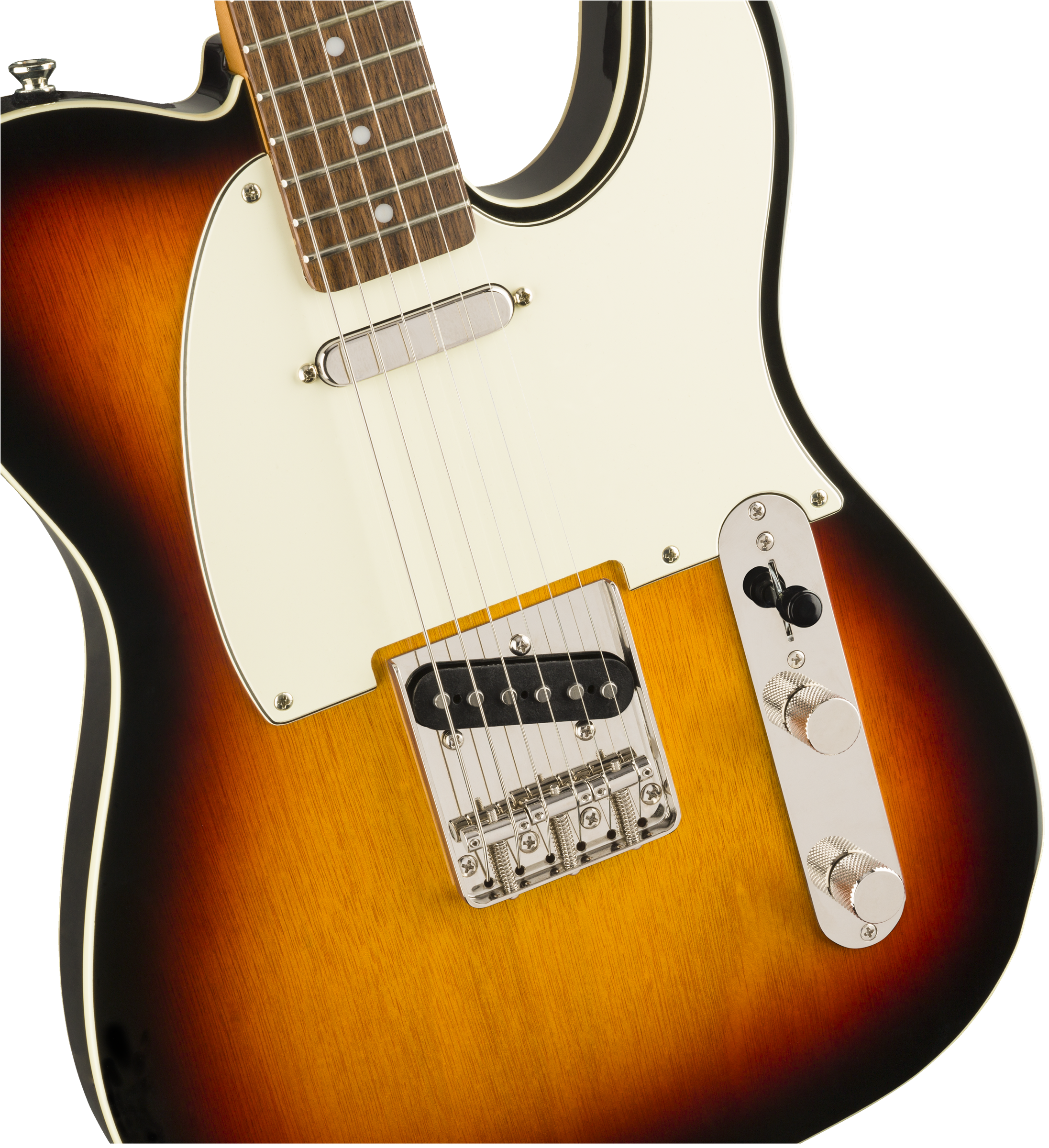 Squier Classic Vibe '60s Custom Telecaster Electric Guitar in Three Tone Sunburst