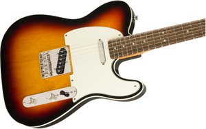 Squier Classic Vibe '60s Custom Telecaster Electric Guitar in Three Tone Sunburst