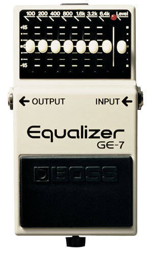 BOSS GE-7 7-Band Graphic EQ effects pedal