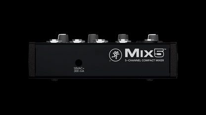 Mackie Mix5 5-Channel Compact Mixer