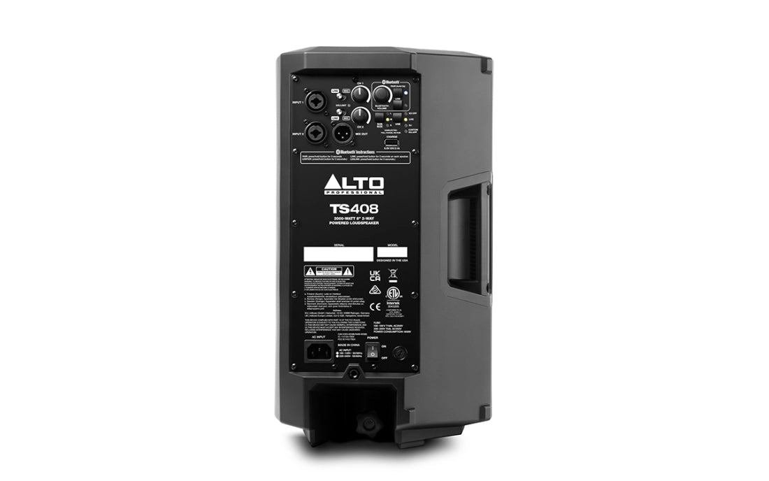 Alto Professional TS408 Truesonic 2000W 8'' 2-Way Powered Loudspeaker