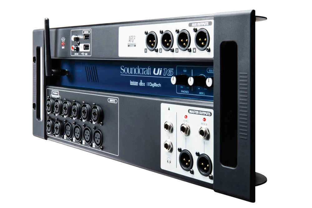Soundcraft Ui-16 Compact 16 Input Remote-Controlled Digital Mixer